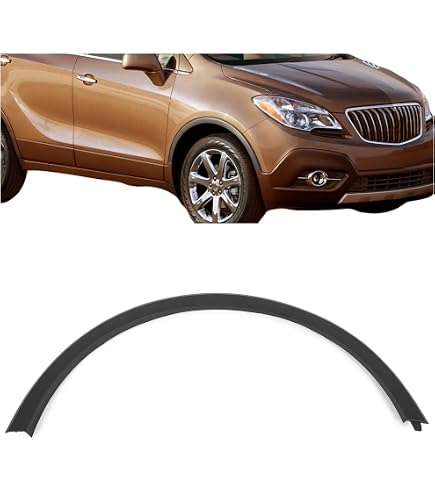 TRQ Front Right Inner Fender Liner Black Passenger Side Compatible with 2013-2016 Buick Encore GM1249266, Fender Skirts - Canada