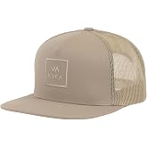 RVCA Men's VA All The Way Trucker Hat | A classic 5-panel trucker silhouette with modern surf, skate, and streetwear style