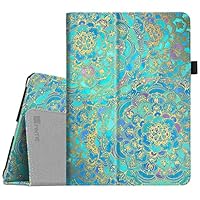 Fintie iPad 9.7 2018/2017, iPad Air 2, iPad Air Case - [Corner Protection] Premium Vegan Leather Folio Stand Cover, Auto Wake/Sleep for iPad 6th / 5th Gen, iPad Air 1/2, Shades of Blue