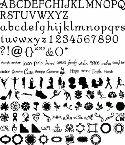 Making Memories Slice Ms Design Card, Think Pink