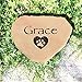 Accent Direct Personalized Pet Memorial Stone | Custom Engraved Natural Stone | Grave Marker, Garden Stone, Desk or Shelf, Indoor or Outdoor | Color – Buckskin.