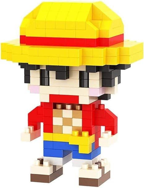 Amazon Co Jp One Pieceザ 麦わら海賊団アニメモデル 銅像子供のビルディングブロック教育玩具コレクション玩具人形15cmアニメギフト玩具モデルキット Kyenui ホーム キッチン
