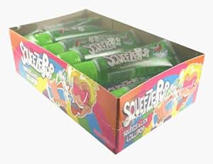 Amazon.com : Hubba Bubba Squeeze Pops Sour Liquid Candy 18 ...