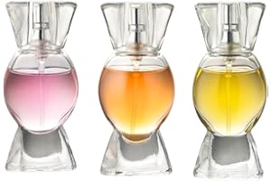 SCENTED THINGS Sweet Crush Girls Perfume Gift Set – 3 Candy-Shaped Body Spray Perfumes | Fruity Scents for Tween & Teen Girls (Ages 10–14) | Gift-Ready Fashion Collection for Kids & Teens