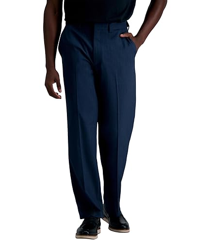 Haggar H26 Men's Flex Series Slim Fit Dress Pants