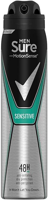 Sure Men Motionsense Sensitive Anti Perspirant Deodorant 6x250ml view 2