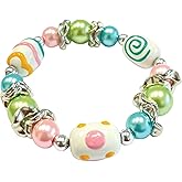 Easter Bracelets for Her, Birthday Christmas Gift Idea, Basket Stuffers Supplies, 1 pc