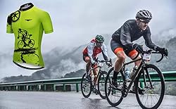 Cycling Jerseys Men Breathable Short Sleeve Biking