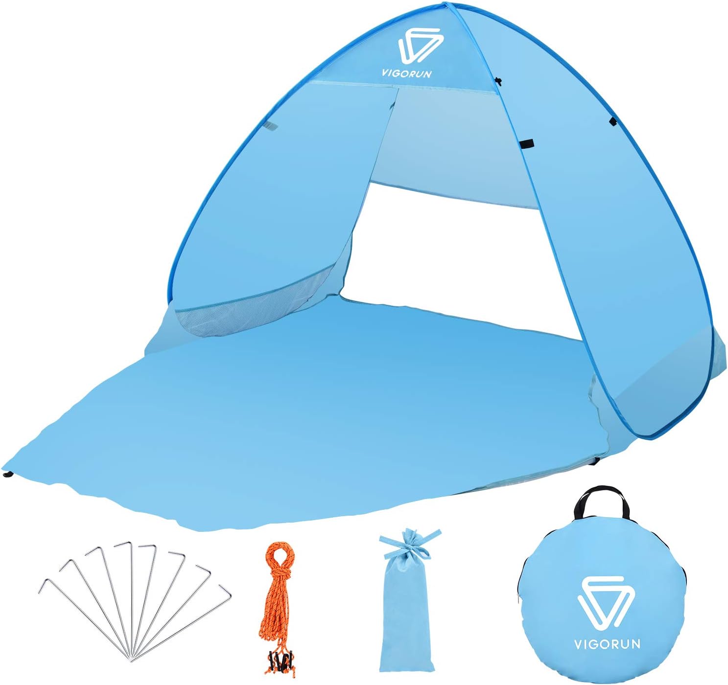 tenda per campeggio automatico