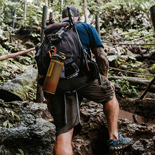 GRAYL Geopress 24 oz Water Purifier for Global Travel, Backpacking, Hiking, and Survival (Coyote Amber)