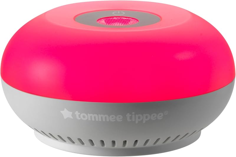 Tommee Tippee Dreammaker Baby Sleep Aid Red Nightlight CrySensor Pink Noise