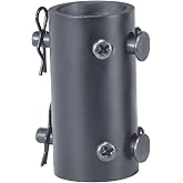 RP Lighting Ceiling Fan Downrod Coupler, Black