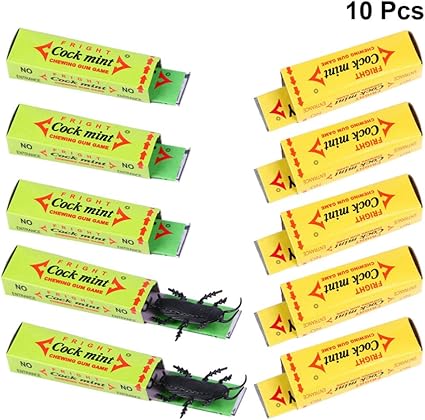 chewing gum cockroach