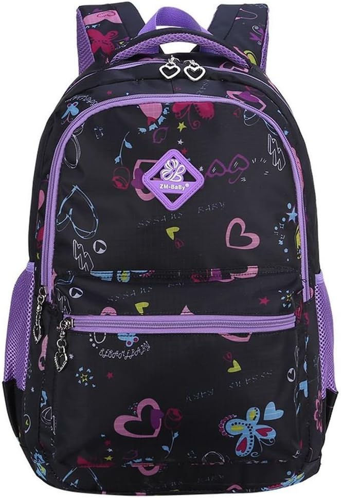 KNTOUDX Children Bow Primary School Bag Boys And Girls oxford fabric Backpack