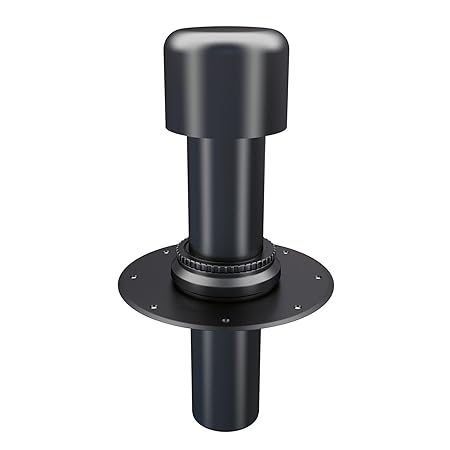 Klöber Flavent Flachdach Raumentlüfter Abwasserbelüfter DN 125 Klemm-Anschluss