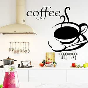 CCJNN Pegatinas para la decoración de la casa del café La decoración de