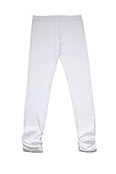 Bienzoe Girls Cotton Stretchy Leggings: Breathable