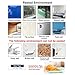 TOPtoper Self-Adhesive Whiteboard Sticker 78.7” × 17.7” Dry Erase Wall Decal Paper Whiteboard Surface for Kids, Office, Home and School (White, 17.7×78.7 Inch)