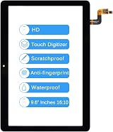 LADYSON 9.6" Screen Replacement for Huawei MediaPad T3 10 AGS-L09 AGS-W09 Black view 2