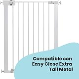 Safety 1st Easy Close Extra Tall Metal Gate Extension 7cm White view 3