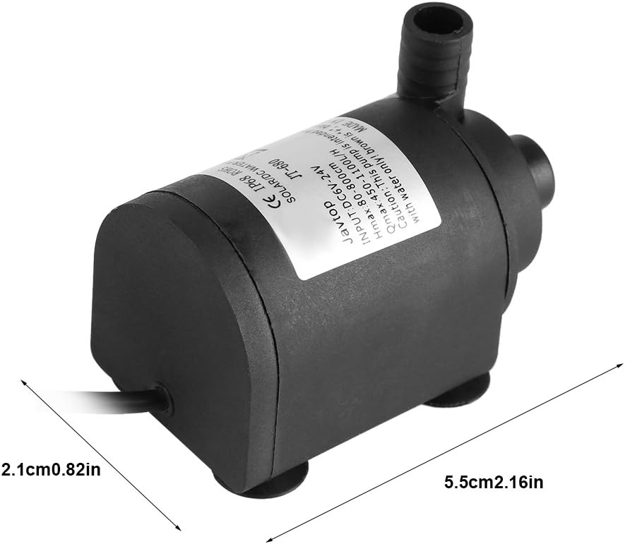 Small Water Pump for Aquarium,DC 24V Brushless Motor Water Pump