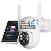 thumbnail image 2 of Outdoor Camera Cinnado 4G LTE Solar Security Camera Outdoor Wireless - 2K No WiFi CCTV, Color Night Vision, PIR Motion Tracking, IP65 Weatherproof, 2- Way Audio Color Night Vision Camera 2 of 12