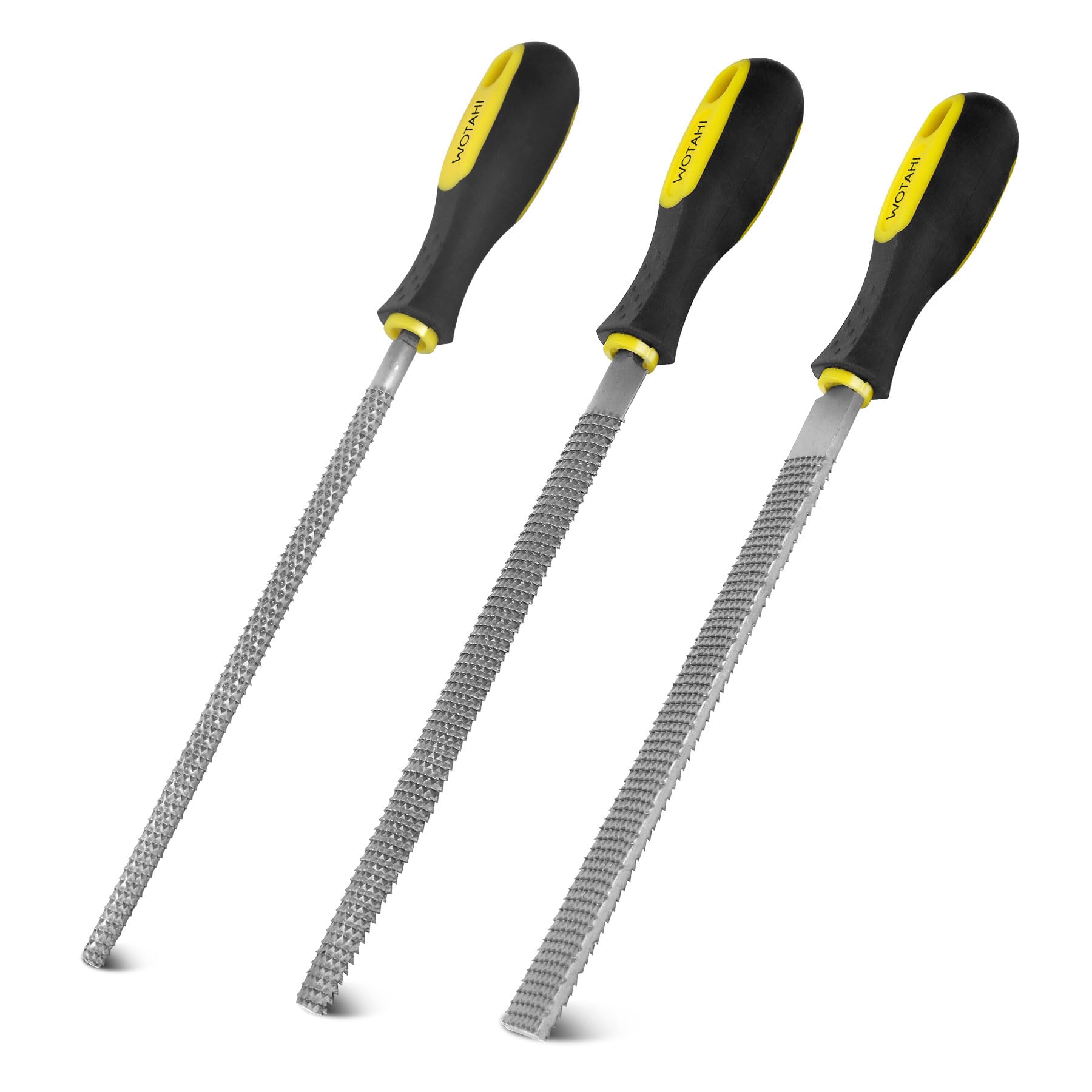 OCR 3Pcs Wood Rasp File Set For Woodworking, Wood File Set Includes