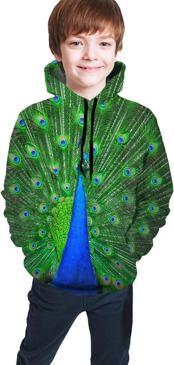 Dujiea Kids Hoodies Hoody Pullover Sweatshirts with Pockets for Girls Boys Youth