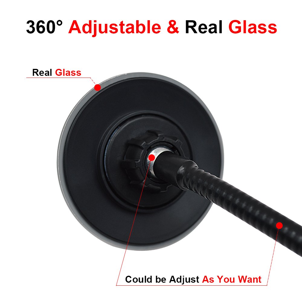 Clip on Cubicle Rear View Security Mirror,Office