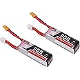 GAONENG 300mAh HV LiPo Battery 3S 80C/160C 11.4V XT30 Connector for Betafpv 75x HD Toothpick Class Quads FPV Racing Drone 2PCS