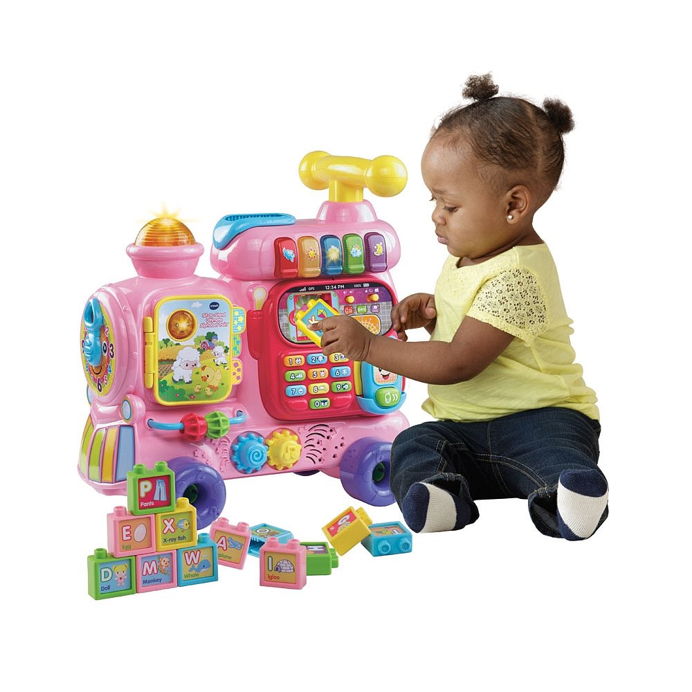 VTech SittoStand Ultimate Alphabet Train Exclusive Blue