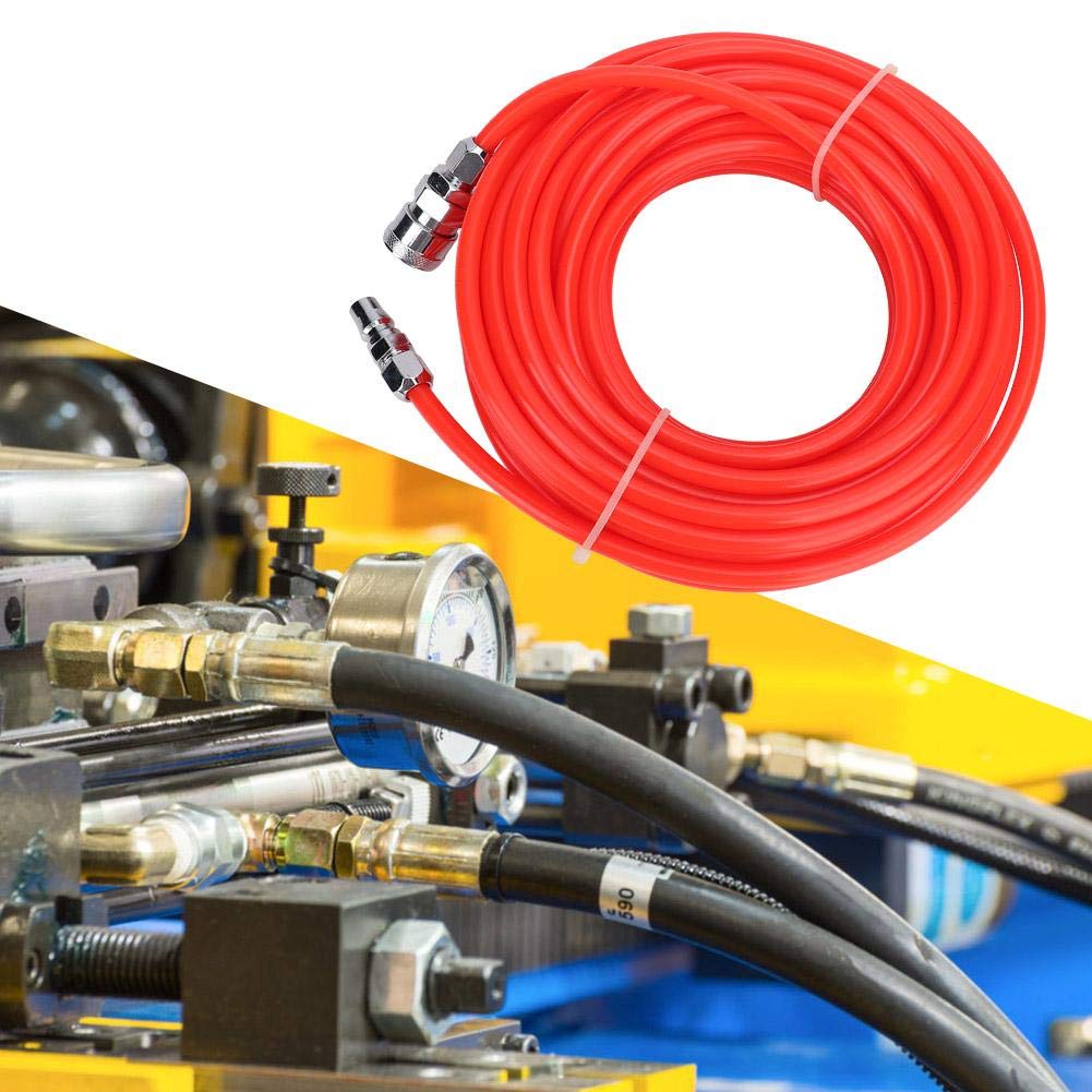 Garosa 15M Air Compressor Hose with Quick Connectors, EVA Plastic, 5mm Inner Diameter, 8mm Outer Diameter, Lightweight - Image 5