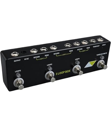 Amazon.com: Hotone Patch Kommander 4-Channel Programmable Effects