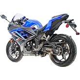 HHH 250cc Street Bike GTX 250 EFI Motorcycle Fuel Injection Manual 6 Speed for Adult and Youth (Blue)
