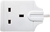 Masterplug Single Socket Trailing Socket White Without Plug or Cable view 2