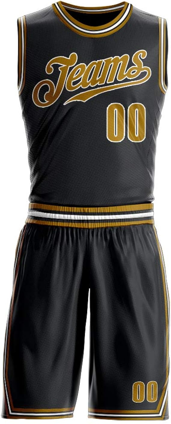 Custom Basketball Jerseys Set Mesh Team TShirts and Shorts RoundNeck