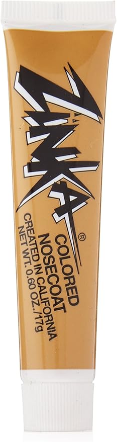 zinc coloured sunscreen