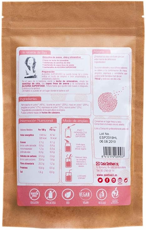 Superfood Alegría by Santiveri (Alegría): Amazon.es: Salud y ...