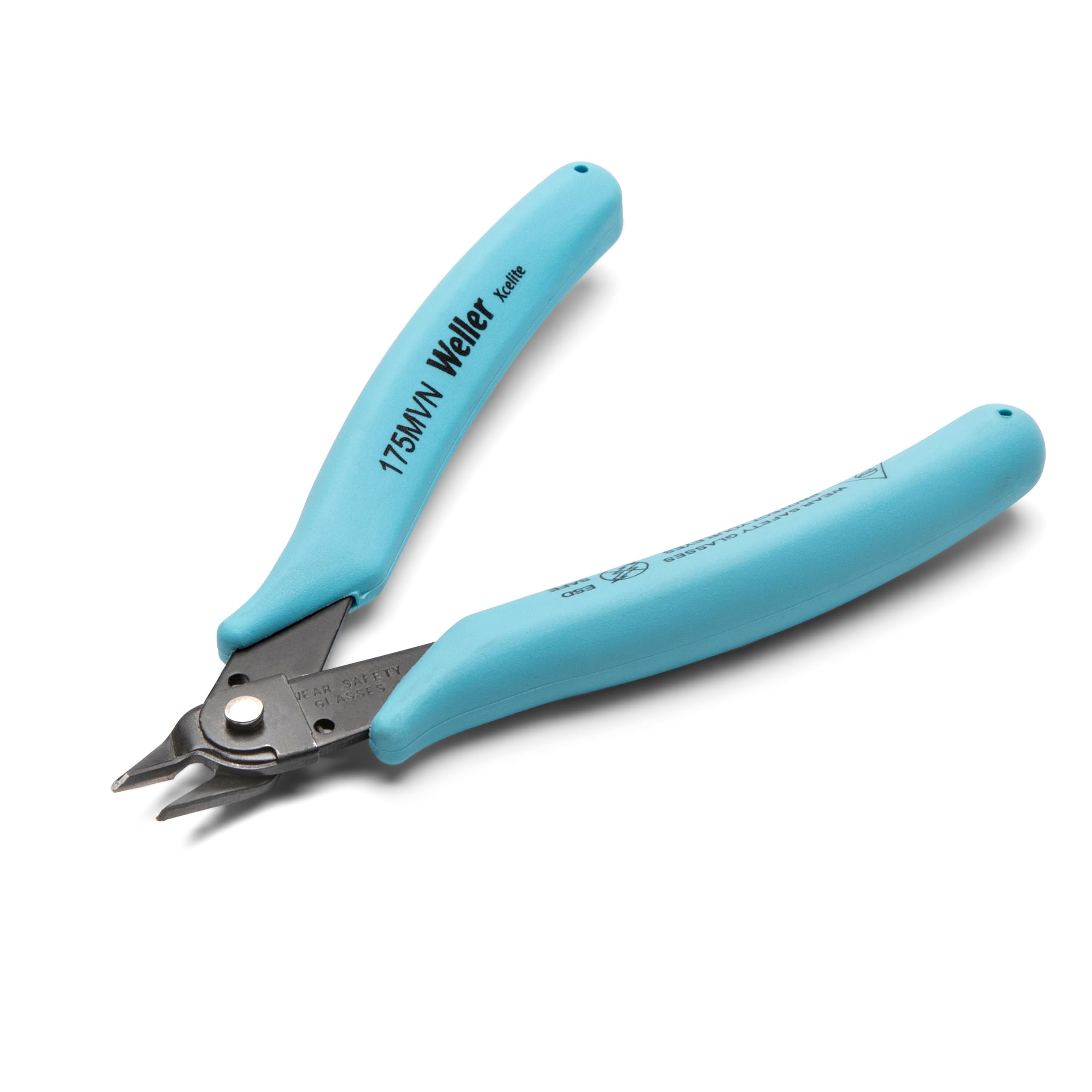 Weller Xcelite 175MVN Micro Shear Cutter with Safety Clip, 20 AWG