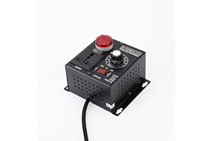 LEUMUAS Fan Speed Controller 120v-220v Ac Motor Speed Controller Variable Fit for Electric Motor Router Rheostat, Variable Voltage Regulator 15a 4000w Max