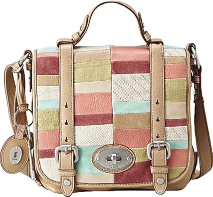 fossil patchwork purse