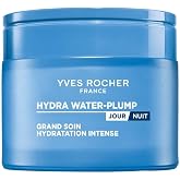 Yves Rocher Intense Moisturizing Care, Long-Lasting Hydrating Face Cream with Edulis &amp; Bi-Hyaluron Complex, Strengthens Moisture Barrier, All Skin Types, 2.5 fl oz