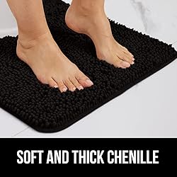 GORILLA GRIP Bath Rug Mat 30x20, Thick Soft
