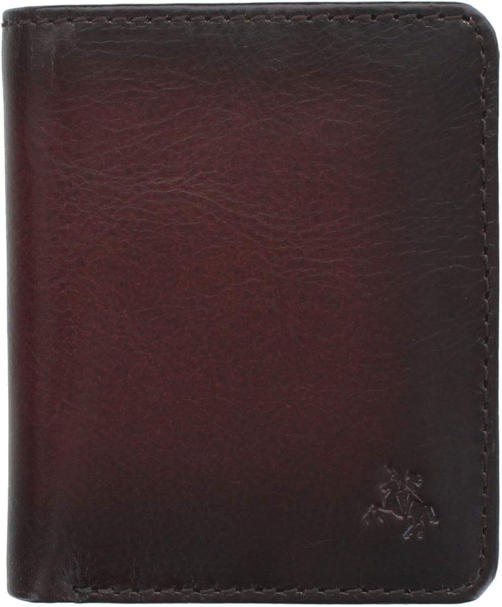 VISCONTI Atelier Collection David Leather Wallet RFID AT56 Burnish Tan