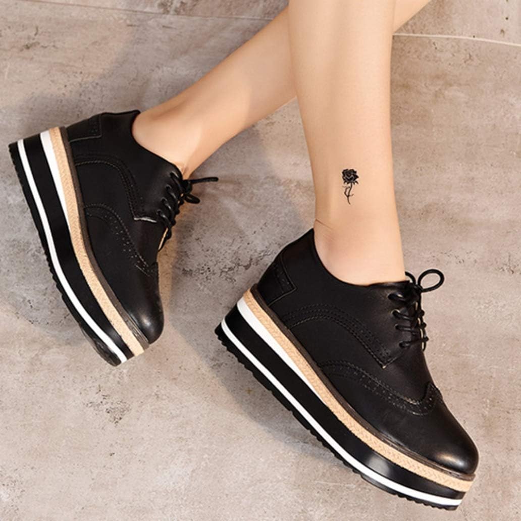 Chaussure compensée avec lacet Clearance