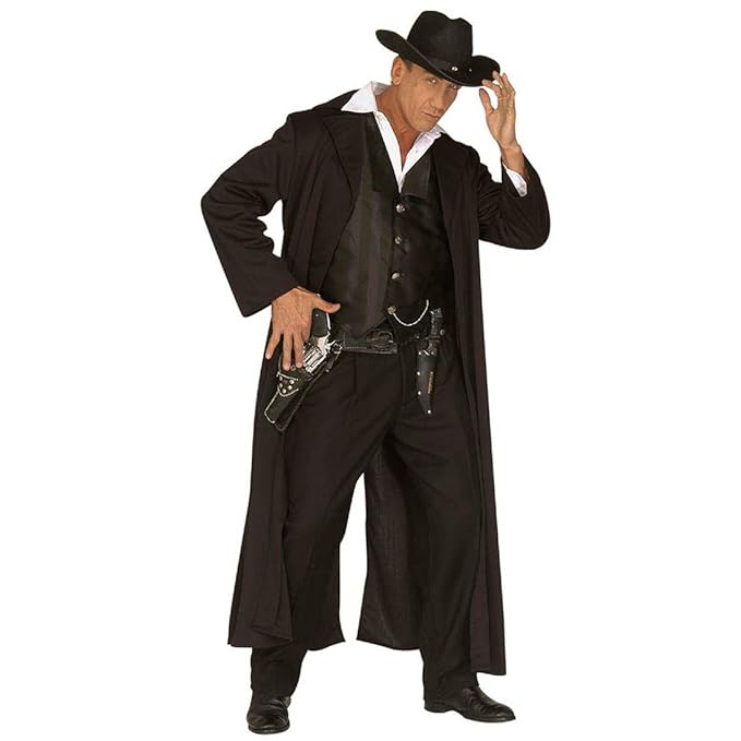 Revolverheld Kostüm Sheriff Westernkostüm Herren 54 Kopfgeldjäger Herrenkostüm Fasching Western Cowboy Faschingskostüm Sherif