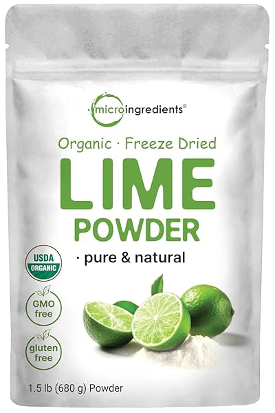 ORGANIC LIME POWDER, 1.5LBS | 100% NATURAL FRUIT...