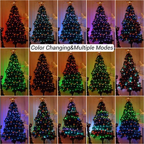 Brizled Upgrade Color Changing Fairy Lights, 66ft 200 LED Christmas