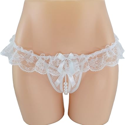 string femme avec perles