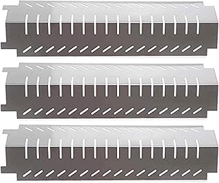 GFTIME BBQ Grill Ersatz Gas Grill Edelstahl Heizplatte Schild Zelt Diffusor Deflector für Enders, Taino, ProfiCook, Campingaz, Char-Broil, Landmann und andere Modell Grills, CBHP4 （3）